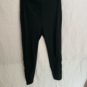 Black 2xl pop fit leggings